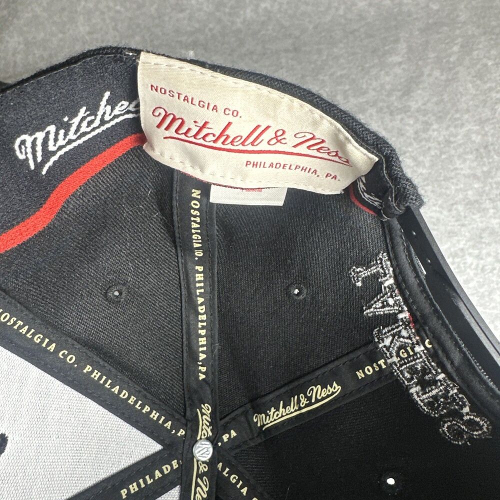 Los Angeles Lakers Mitchell & Ness “HWC Slice Collection” SnapBack Hat Cap Black - Picture 6 of 8